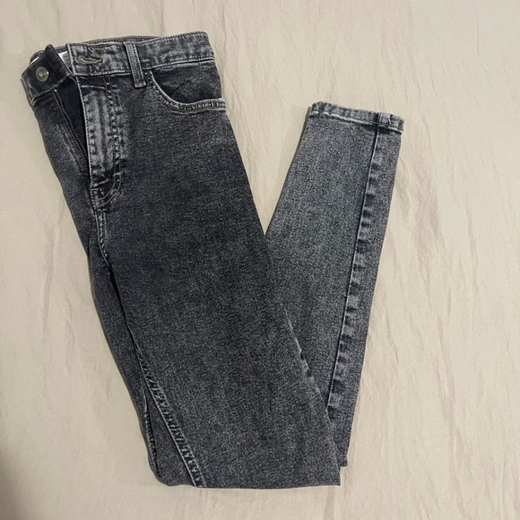 Topshop Black Wash Jamie Jeans - Picture 2 of 9